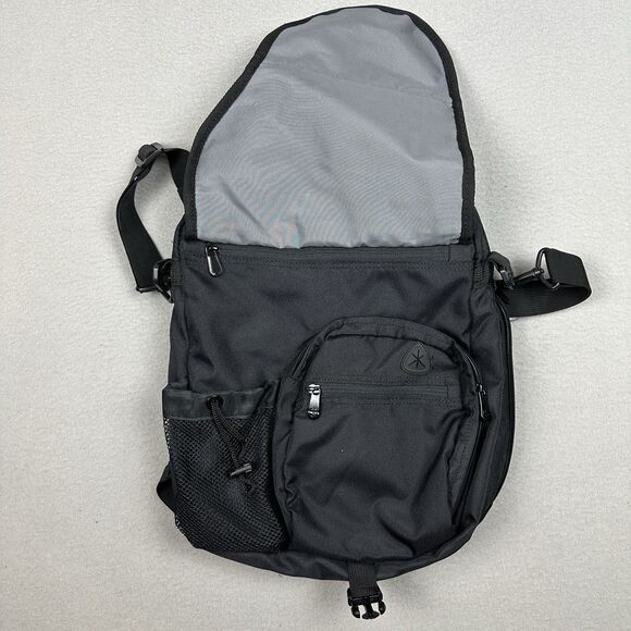 Rick Steves Veloce Backpack Shoulder Bag Black Spruce Carry On Travel EUC - Picture 2 of 4